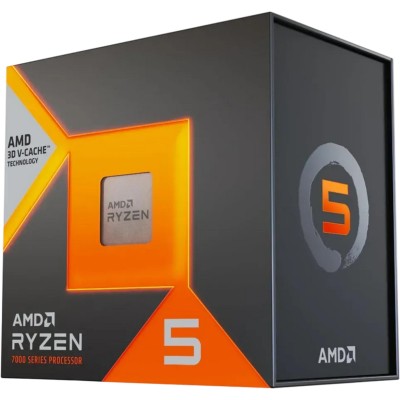 Центральний процесор AMD Ryzen 5 7500X3D 6C/12T 4.0/4.5GHz Boost 96Mb Radeon Graphics AM5 65W w/o cooler Box (100-100001904WOF)