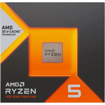 Центральний процесор AMD Ryzen 5 7500X3D 6C/12T 4.0/4.5GHz Boost 96Mb Radeon Graphics AM5 65W w/o cooler Box (100-100001904WOF)