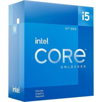Центральний процесор Intel Core i5-12600KF 10C/16T 3.7GHz 20Mb LGA1700 125W w/o graphics Box (BX8071512600KF)