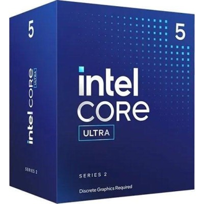 Центральний процесор Intel Core Ultra 5 225F 10C/10T 3.3GHz 20Mb LGA1851 65W w/o graphics Box (BX80768225F)