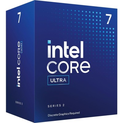 Центральний процесор Intel Core Ultra 7 265F 20C/20T 2.4GHz 30Mb LGA1851 65W w/o graphics Box (BX80768265F)