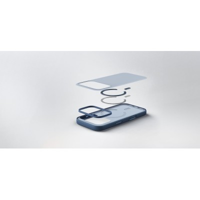 Чохол Belkin для iPhone 17 Pro, Magnetic Protective Grip, Navy