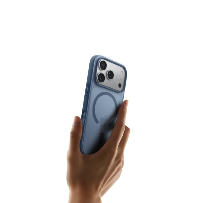 Чохол Belkin для iPhone 17 Pro, Magnetic Protective Grip, Navy