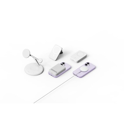 Чохол Belkin для iPhone 17, Magnetic Protective Grip, Lavender