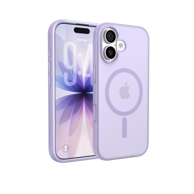 Чохол Belkin для iPhone 17, Magnetic Protective Grip, Lavender
