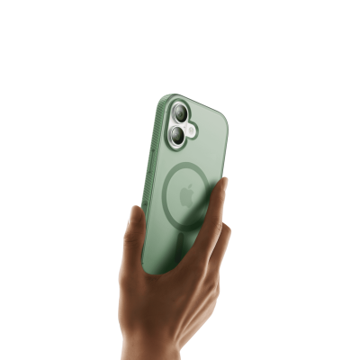 Чохол Belkin для iPhone 17, Magnetic Protective Grip, Sage