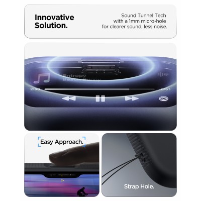 Чохол Spigen для iPhone 17 Air, Nano Pop MagFit, Black Sesame