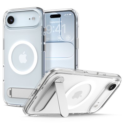 Чохол Spigen для iPhone 17 Air, Ultra Hybrid S MagFit, Clear White