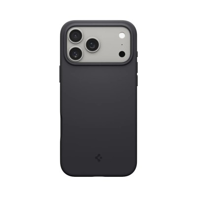 Чохол Spigen для iPhone 17 Pro, Silicone Fit MagFit, Black