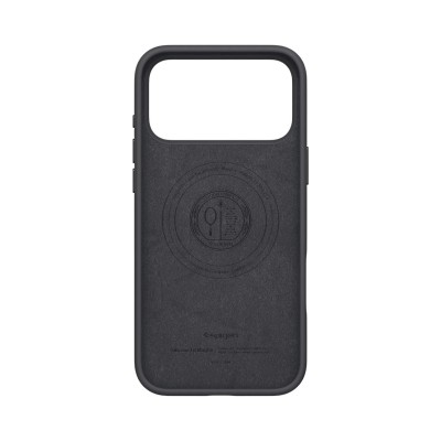 Чохол Spigen для iPhone 17 Pro, Silicone Fit MagFit, Black