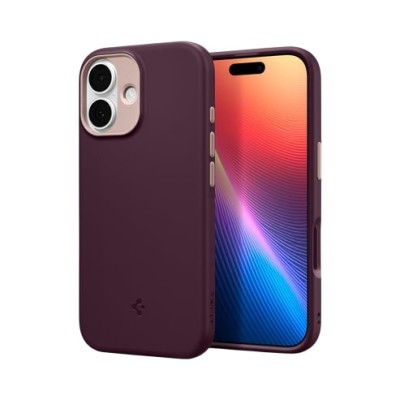 Чохол Spigen для iPhone 17, Nano Pop MagFit, Burgundy Bean