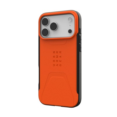 Чохол UAG для iPhone 17 Pro Max, Civilian MagSafe, Olive/Orange