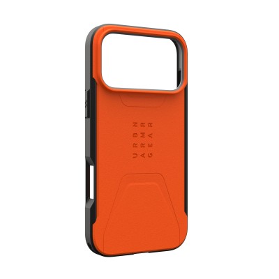 Чохол UAG для iPhone 17 Pro Max, Civilian MagSafe, Olive/Orange