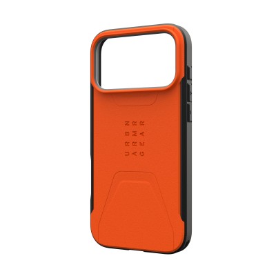 Чохол UAG для iPhone 17 Pro Max, Civilian MagSafe, Olive/Orange