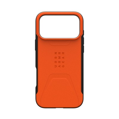 Чохол UAG для iPhone 17 Pro Max, Civilian MagSafe, Olive/Orange