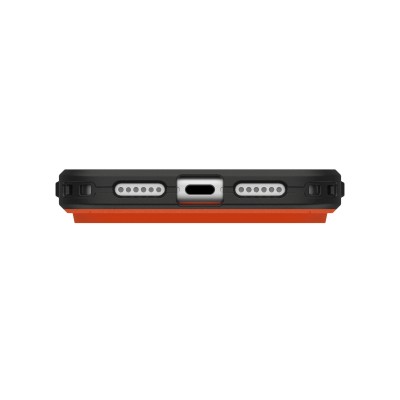 Чохол UAG для iPhone 17 Pro Max, Civilian MagSafe, Olive/Orange