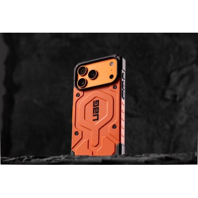 Чохол UAG для iPhone 17 Pro Max, Pathfinder MagSafe, Orange