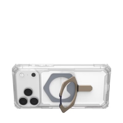Чохол UAG для iPhone 17 Pro Max, Plasma XTE MagSafe, Clear/Titanium