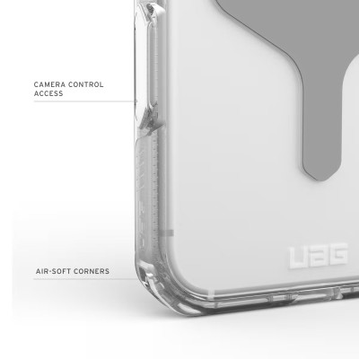 Чохол UAG для iPhone 17 Pro Max, Plyo MagSafe, Ice/Silver