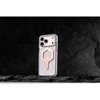 Чохол UAG для iPhone 17 Pro Max, Plyo MagSafe, Ice/Silver
