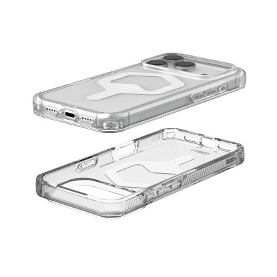 Чохол UAG для iPhone 17 Pro, Plyo MagSafe, Ice/White