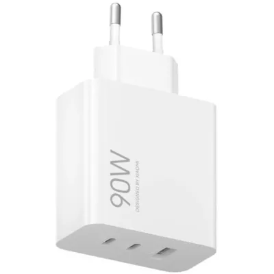 Зарядний пристрій Xiaomi 90W HyperCharge Power Adapter 3-Port (BHR087MEU)