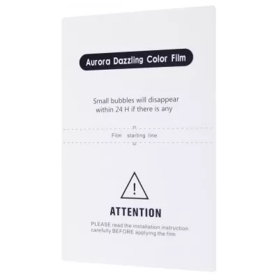 Захисна гідрогелева плівка BLADE Hydrogel Screen Protection back Colorful Aurora