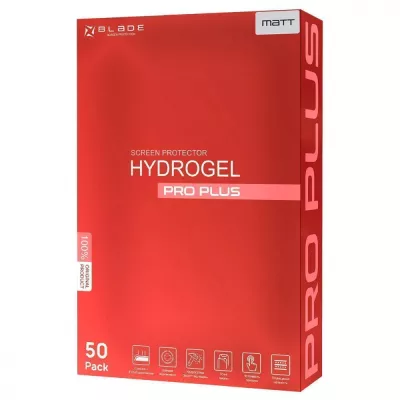 Захисна гідрогелева плівка BLADE Hydrogel Screen Protection PRO PLUS (matt)