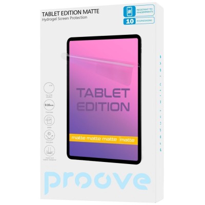 Захисна гідрогелева плівка Proove Hydrogel Screen Protection TABLET EDITION Matte