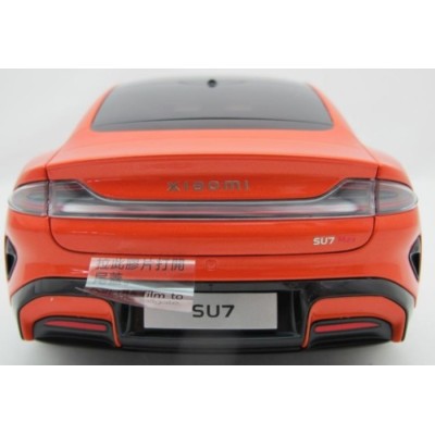 Колекційна модель Xiaomi SU7 1/18 Lava Orange BHR08KOGL