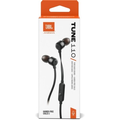 Навушники JBL Tune 110 (JBLT110BLKE) Black