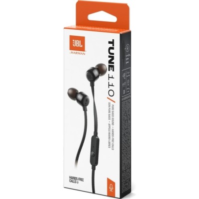 Навушники JBL Tune 110 (JBLT110BLKE) Black