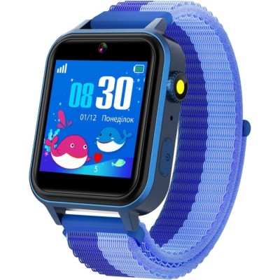 Смарт-годинник для дітей AmiGo GO10S Pro WIFI AMG-GO10S-BL Синій