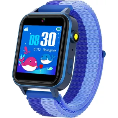 Смарт-годинник для дітей AmiGo GO10S Pro WIFI AMG-GO10S-BL Синій