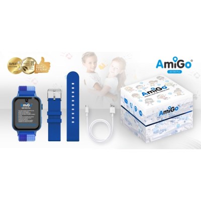 Смарт-годинник для дітей AmiGo GO10S Pro WIFI AMG-GO10S-BL Синій