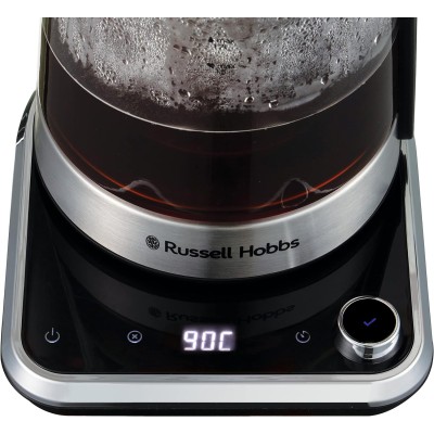 Електрочайник Russell Hobbs Attentiv Kettle, 1.7л, Strix, скло, база зі сховищем для шнура, сірий (26200-70)