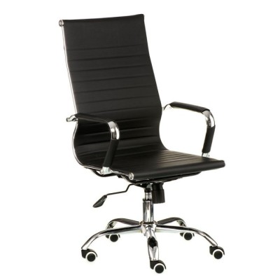 Крісло офісне Special4You Solano 6 artleather black (E7061)