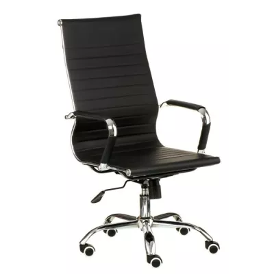 Крісло офісне Special4You Solano 6 artleather black (E7061)