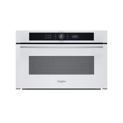 Мікрохвильова піч Whirlpool вбудована, 31л, електронне упр., 1000Вт, гриль, дисплей, білий (WMD54MW)