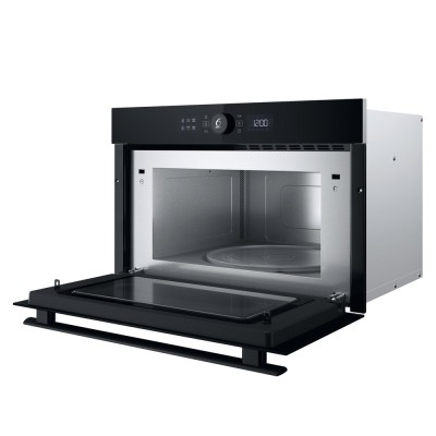 Мікрохвильова піч Whirlpool вбудована, 31л, електронне упр., 1000Вт, гриль, дисплей, чорний (WMD44MB)