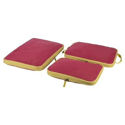 Набір чохлів для пакування одяу, Tucano Pigio Travel 3 в 1, нейлон, бордо (BPG-SET-BX)