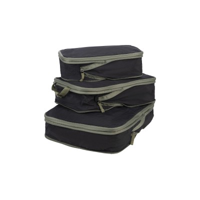 Набір чохлів для пакування одяу, Tucano Pigio Travel 3 в 1, нейлон, чорний (BPG-SET-BK)