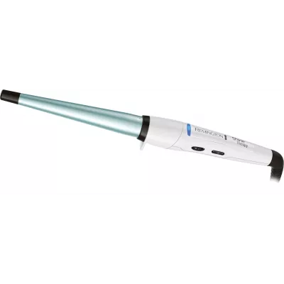 Плойка Remington Shine Therapy, конусна, >300Вт, темп.режимів-8, 140-210С, кераміка, білий