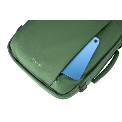 Рюкзак дорожній Tucano TUGO 3 ML CABIN 17", 28.5л, зелений (BKTUG3-ML-V)