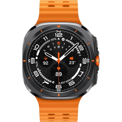 Смарт-годинник Samsung Galaxy Watch Ultra (2025) 47мм e-SIM (L705) 1.5", 480x480, sAMOLED, BT 5.3, NFC, 2/64ГБ, сірий титановий
