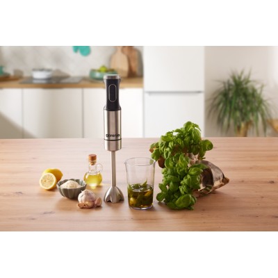 Блендер Gorenje заглибний 1000Вт, 3в1, чаша-600мл, нерж (HBX1000EB)