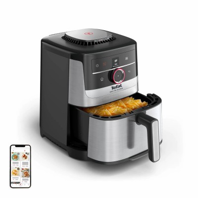 Мультипіч Tefal Easy Fry Silence Smart, 1670Вт, чаша-5л, сенсорне керув., 55 програм, пластик, сірий (EY572DE1)