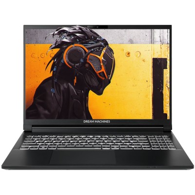 Ноутбук Dream Machines RT5050-15 15.6FHD+ IPS, AMD AI 9 HX 370, 32GB, F2TB, NVD5050-8, DOS, чорний (RT5050-15UA25)