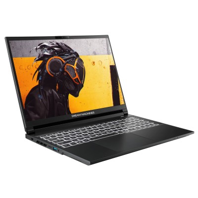 Ноутбук Dream Machines RT5050-15 15.6FHD+ IPS, AMD AI 9 HX 370, 32GB, F2TB, NVD5050-8, DOS, чорний (RT5050-15UA25)