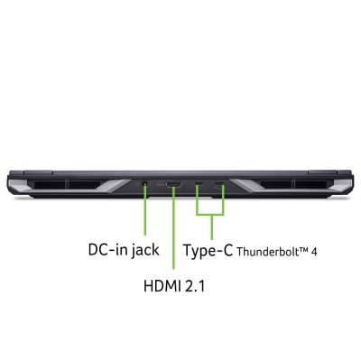 Ноутбук Acer Predator Helios Neo 16 PHN16-73 16" WQXGA, Intel U7-255HX, 16GB, F1TB, NVD5070-8, Lin, чорний (NH.QX5EU.001)